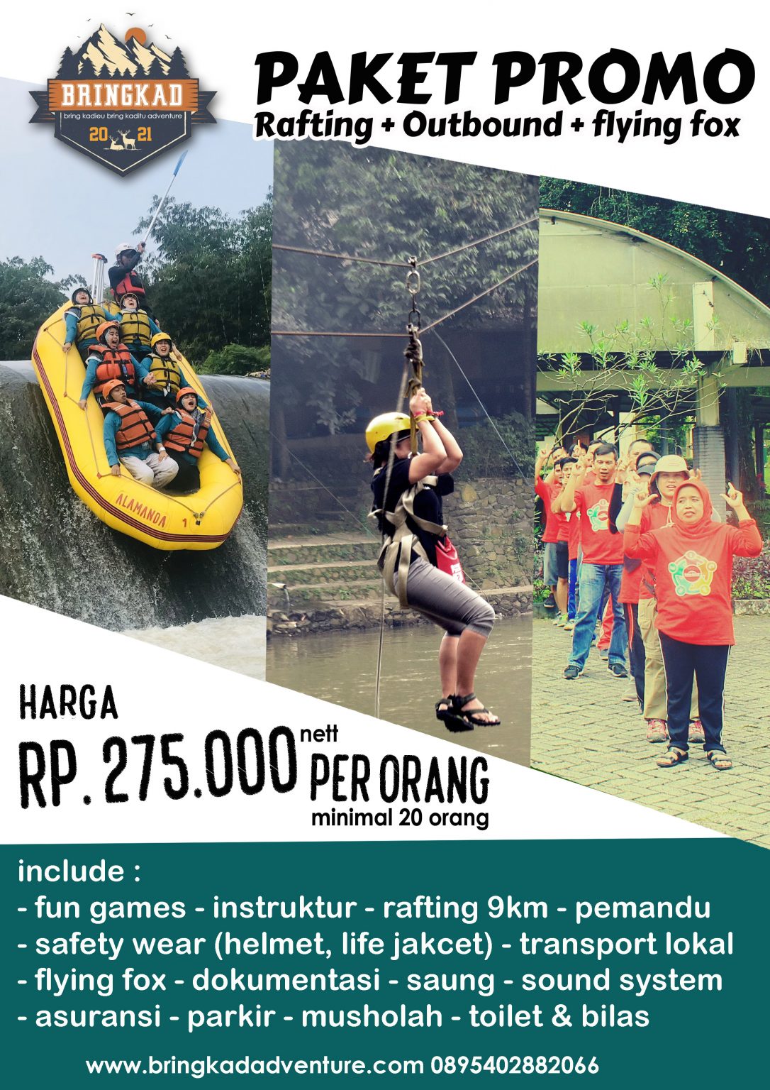 15 TEMPAT OUTBOUND DI BOGOR YANG DIREKOMENDASIKAN